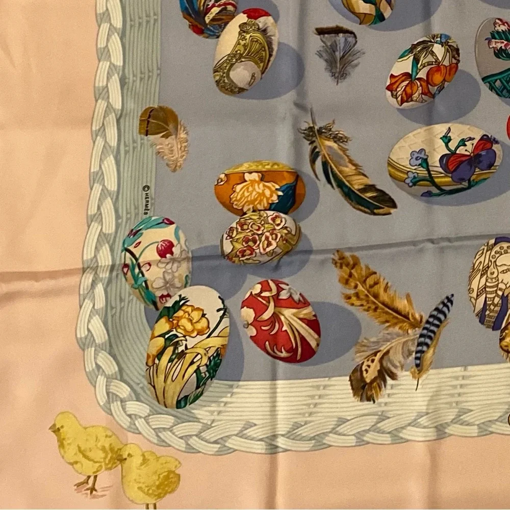 Hermes Vintage Silk Scarf Couvee d’ Hermes - Picture 11 of 16